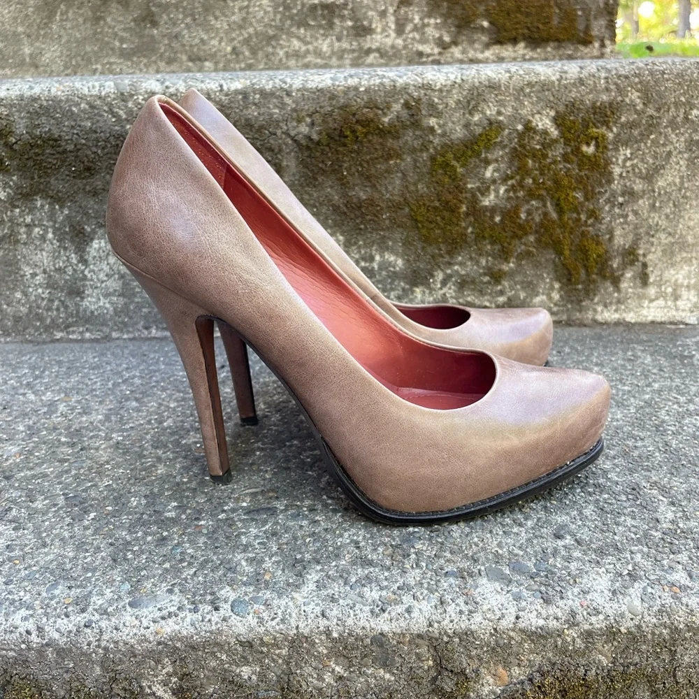 Luxury Rebel platform heels size 8 - Picture 2 of 8